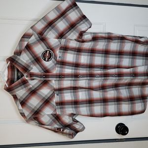 Harley Davidson button up shirt